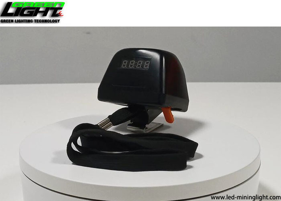 Lampe de chapeau de mineurs de Kl4.5lm Digital LED 1,3 watts de 8000lux avec du temps/l'affichage statut de batterie