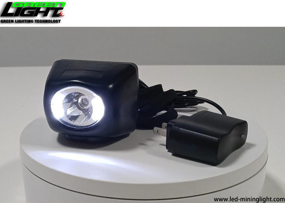 Lampe de chapeau de mineurs de Kl4.5lm Digital LED 1,3 watts de 8000lux avec du temps/l'affichage statut de batterie