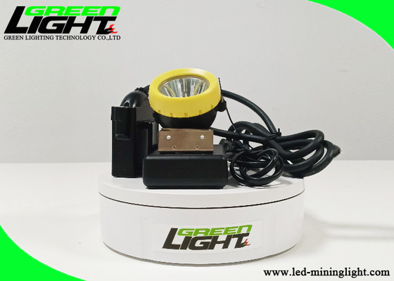 Lampe IP68 de chapeau de mineur de l'intense luminosité 10000 lux pour la mine foncée de charbon