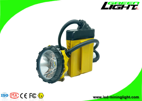 Batterie attachée imperméable de Lux Rechargeable Headlamp 10400MAh SAMSUNG de la lampe de chapeau d'exploitation d'IP68 LED 25000 pour la mine souterraine