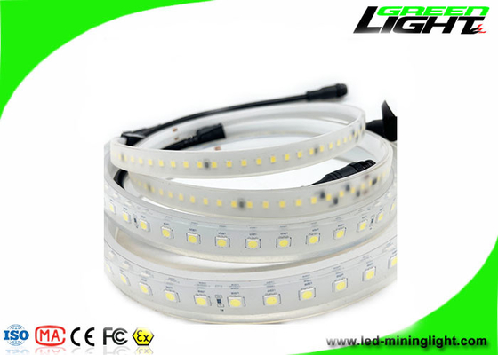 1630 lumières de bande flexibles extérieures de silicone de Lumen/M LED SMD 2835 140Leds pour le tunnel d'exploitation