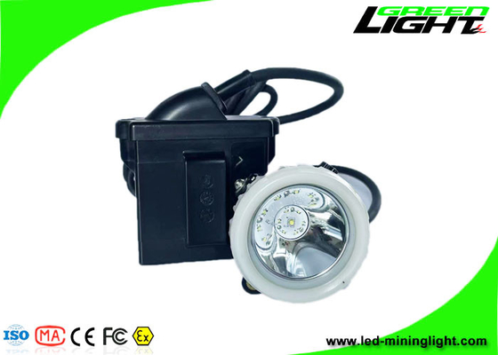 Lampe frontale de mineurs de charbon Cree LED IP67 étanche batterie Li-ion rechargeable 6600mAh