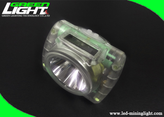 Phare de mineur de charbon rechargeable USB 232lum coque ABS légère à faisceau élevé