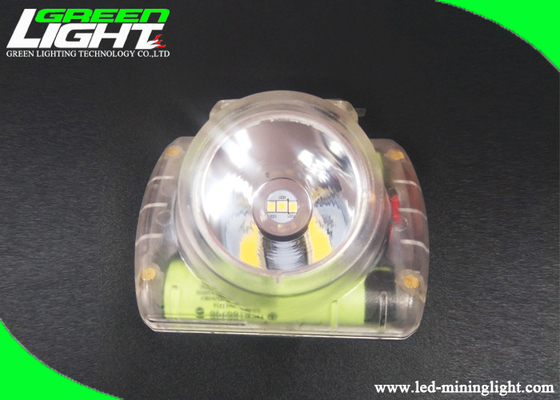 Phare de mineur de charbon rechargeable USB 232lum coque ABS légère à faisceau élevé