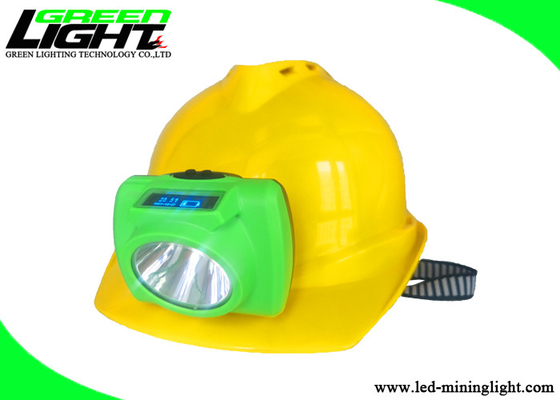 Coquille dure verte rechargeable portative de phare de LED avec l'écran d'OLED
