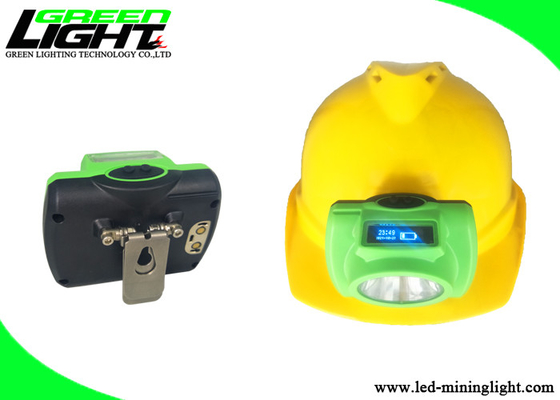 Coquille dure verte rechargeable portative de phare de LED avec l'écran d'OLED