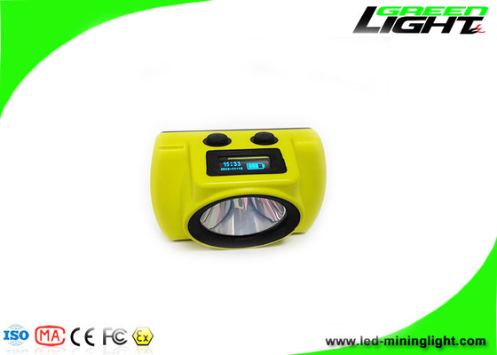 18000Lux OLED Écran LED Mineur Phare Magnétique USB Rechargeable ABS/PC Lampe Corps