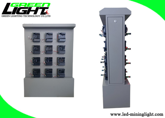 Double côté durable de la station 4.2V 2A 50Hz de chargeur de mur de lampe de chapeau de sécurité/commande simple
