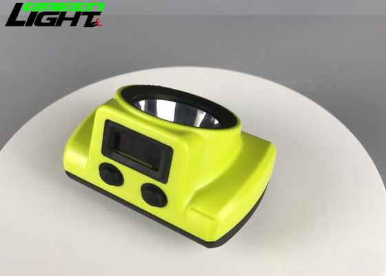 Batterie au lithium portative de l'écran 6800mA de la lampe 18000lux OLED de chapeau du mineur de LED