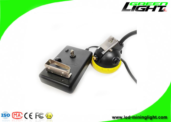6.6Ah/7.8Ah 16hours LED Miners Cap Lamp Rechargeable 10000 Lux Antidéflagrant