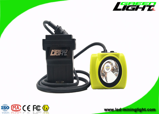 OLED 13.6Ah Rechargeable LED Mining Lamp 25000 Lux Coal Miner Cap Light 18hrs Long Time Working