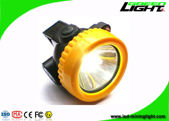 0.74W 96lum 5000lux Cap lumière rechargeable phare minier ABS SANS 1438 norme