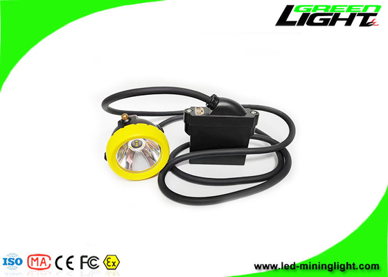 ABS Silicone 1.67W 7.8Ah Filaire Led Cap Lampe 10000Lux Rechargeable Li Ion Batterie USB Charge Miner Phare