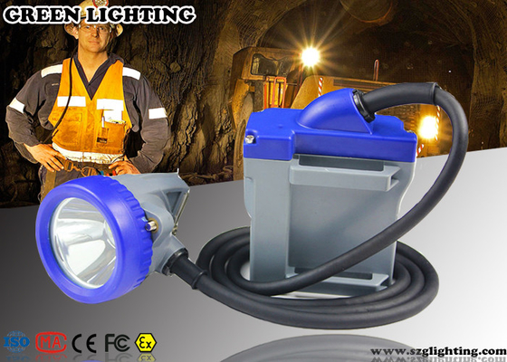 Les mineurs rechargeables de la sécurité LED de corde allument 10000 la lumière principale de puissance élevée du lux 3W