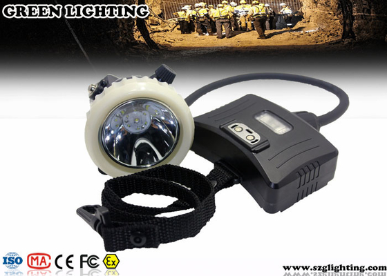 certification d'Atex de voyant d'alarme d'arrière de 3.7V IP67 CREE Mining Cap Lights With