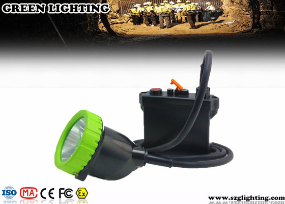 La couleur d'IP67 11.2Ah 5W Cree Mining Cap Lights Four allumant ATEX a approuvé