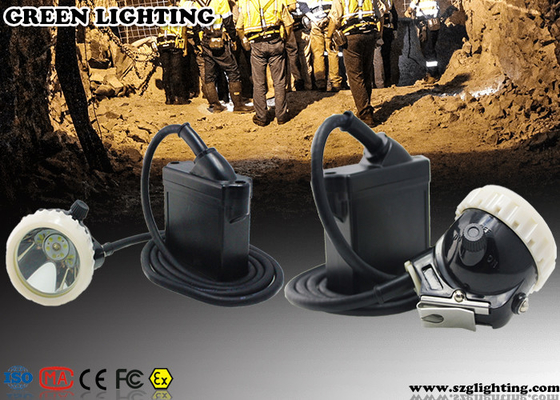 Phare anti-déflagrant classique de casque antichoc de PC, lampe de mineurs de style de la corde 6600mAH