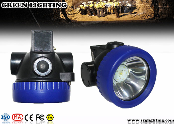 1 watt CREE Cordless Mining Lights ATEX a approuvé 4000 Lux Brightness