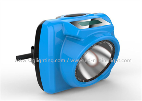 Torche principale de mineurs d'IP68 1W, 5.2Ah lampe de casque de PC de 13000 lux avec l'écran d'OLED