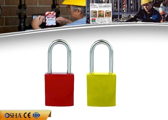 Poids 142g matériel en aluminium de couleurs des cadenas 8 de lock-out de sécurité d'OEM