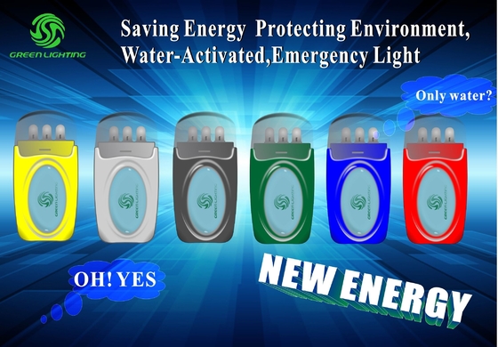 Lumière activée pareau de secours de 800 Lux No Battery Enviroment Security