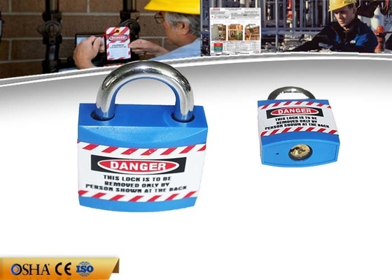 ABS Mini Safety Lockout Padlocks With 20,4 millimètres de taille dispositif d'accrochage d'épaisseur de 5,4 millimètres