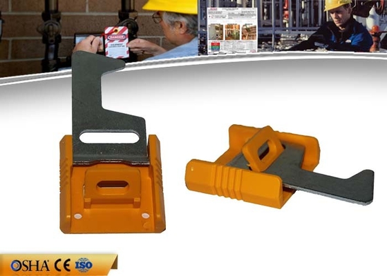 Fonction multi industrielle jaune de tôle d'acier de lock-out de disjoncteur