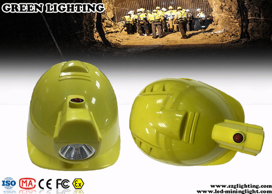 Lithium Ion Safety Mining Led Lights, le mineur de 1W LED Hard Hat Light 
