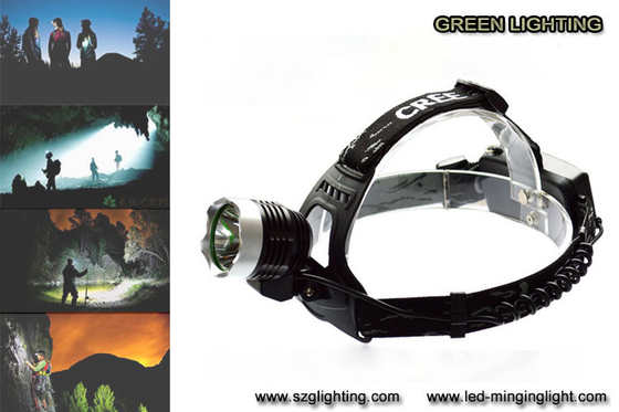 500 mètres de phare mené rechargeable imperméable de allumage long de la distance IP65 avec le poids léger 189g