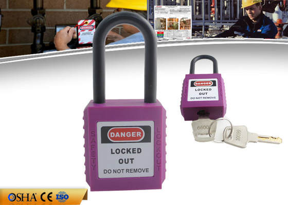 La certification de la CE ZC-G11 a approuvé le cadenas court de sécurité d'ABS de dispositif d'accrochage pour l'industrie