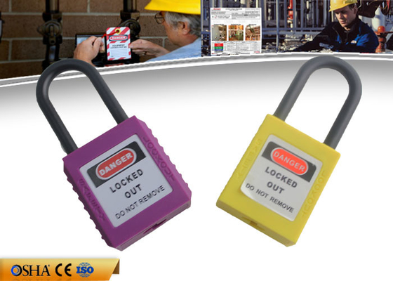 La certification de la CE ZC-G11 a approuvé le cadenas court de sécurité d'ABS de dispositif d'accrochage pour l'industrie