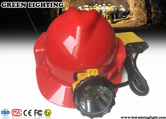 mineur souterrain Cap Lamp, phare rechargeable de 3W 10.4Ah de LED avec le voyant d'alarme