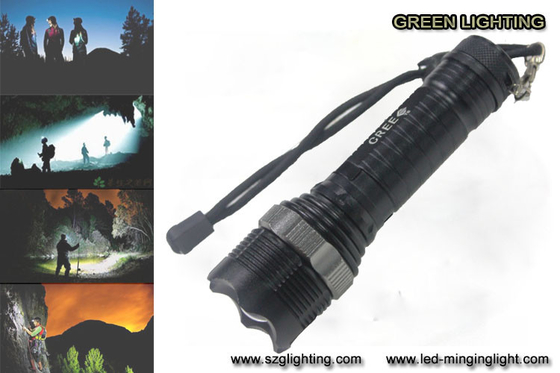 Torche menée rechargeable de GL-F002 XML-T6, 10W 1200 lumen Cree Led Flashlight
