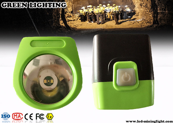 6000 Lux Cordless Mining Cap Lamps, phare rechargeable de 230mA 110 Lum ont mené