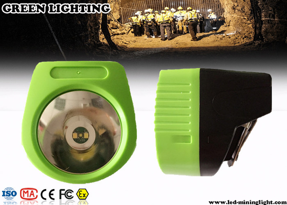 6000 Lux Cordless Mining Cap Lamps, phare rechargeable de 230mA 110 Lum ont mené