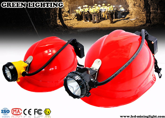 Lumière rechargeable ultra lumineuse de casque antichoc de LED