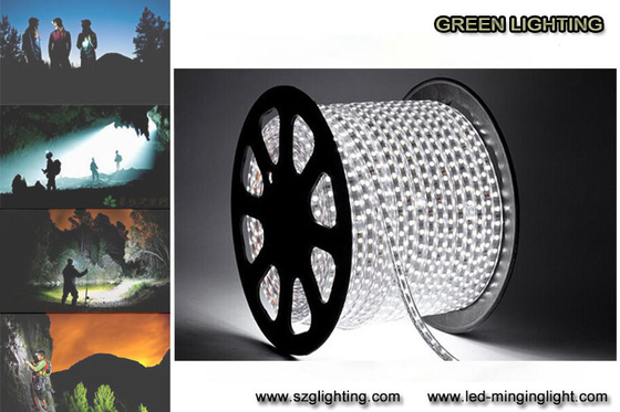 Catégorie imperméable flexible colorée de la lumière de bande de la sécurité LED de SMD5050 7.2W/M 0.6A IP67
