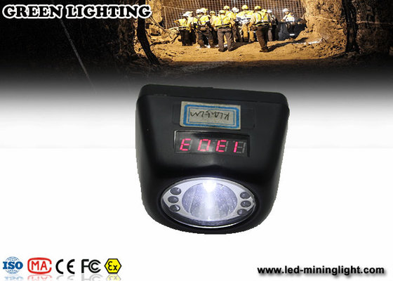 Le mineur portatif de batterie d'IP68 4.5ah Hard Hat Light 4500 Lux Strong Brightness