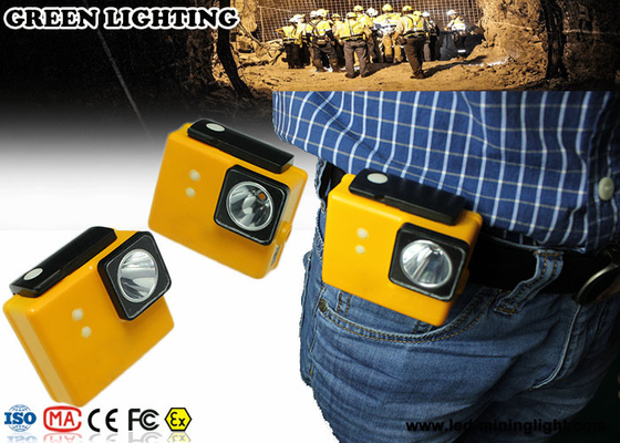 lampe d'exploitation rechargeable jaune de sécurité de GLC-3A 6000Lux avec la capacité de la batterie 3.2Ah avec le modèle de cadre de photo
