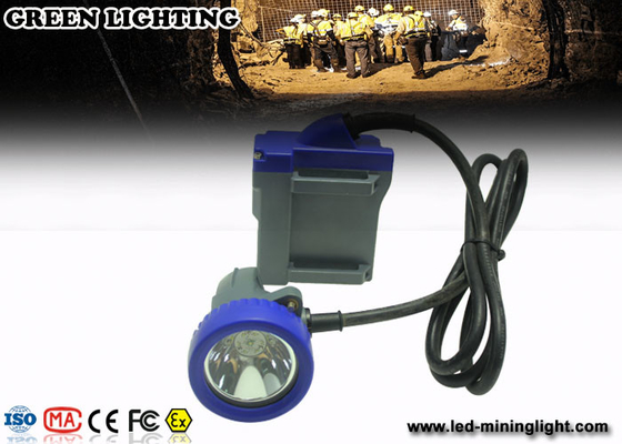 le casque antichoc sans fil de lampe de chapeau de couverture bleue de haute performance allume l'éclat 4000lux