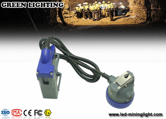 le casque antichoc sans fil de lampe de chapeau de couverture bleue de haute performance allume l'éclat 4000lux