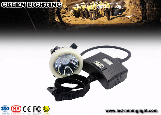 Puissance élevée 10000 poids léger de lumières de Lux Superbirght Led Miners Lights/casque antichoc d'exploitation