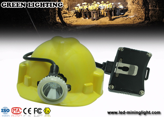 Puissance élevée 10000 poids léger de lumières de Lux Superbirght Led Miners Lights/casque antichoc d'exploitation