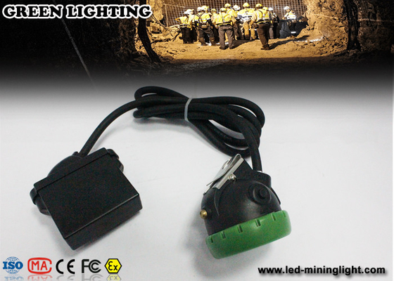 IP68 charbonnage imperméable Lux Brightness Miners Cap Lamp lumières/12000