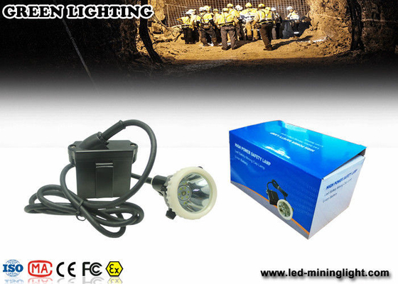anti lumières de charbonnage de l'explossion 1.11W, cycles 1200 de batterie de lampe de chapeau des mineurs IP68