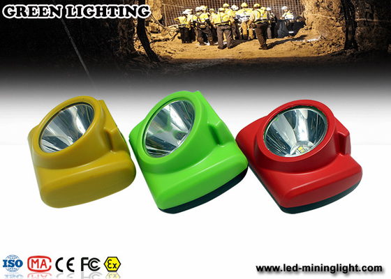 Le PC a mené la lampe de chapeau de mineurs, masques de 13000lux Logo Customized Mining Lamps For