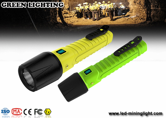 Éclairage rechargeable mené anti-déflagrant d'ampoule de Cree de lampe-torche de batterie d'ion de 18650 Li