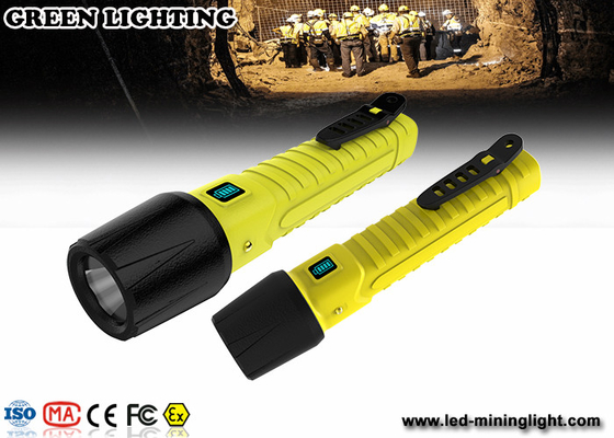 Éclairage rechargeable mené anti-déflagrant d'ampoule de Cree de lampe-torche de batterie d'ion de 18650 Li