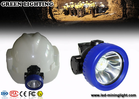 Tous dans une les anti lumières de extraction sans fil explosives, 1w ont mené la lampe de chapeau de mineurs 2.2ah