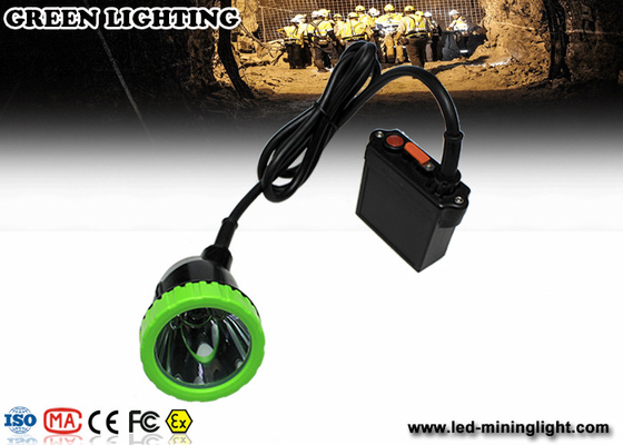 Lampe professionnelle verte et noire de chasse de LED avec 650lum, 13 heures de temps de travail